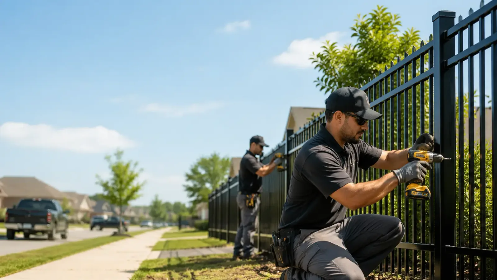 Metal Fence Installation in West Dennis, MA